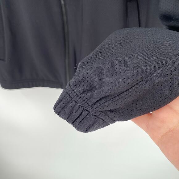 Nike black white full zip track jacket mens size medium - Picture 6 of 10